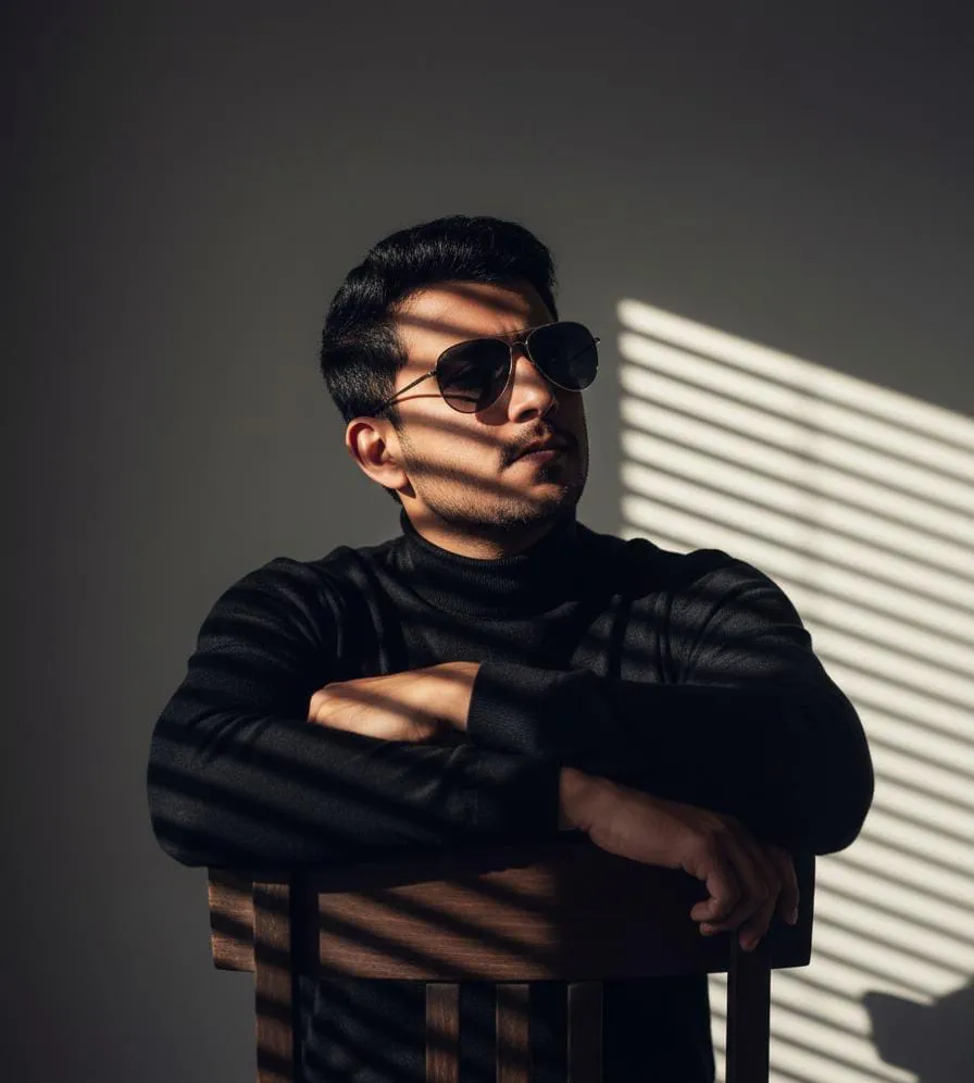 Portrait of Sulman Ahmad Cheema, founder of Studio Helper.
